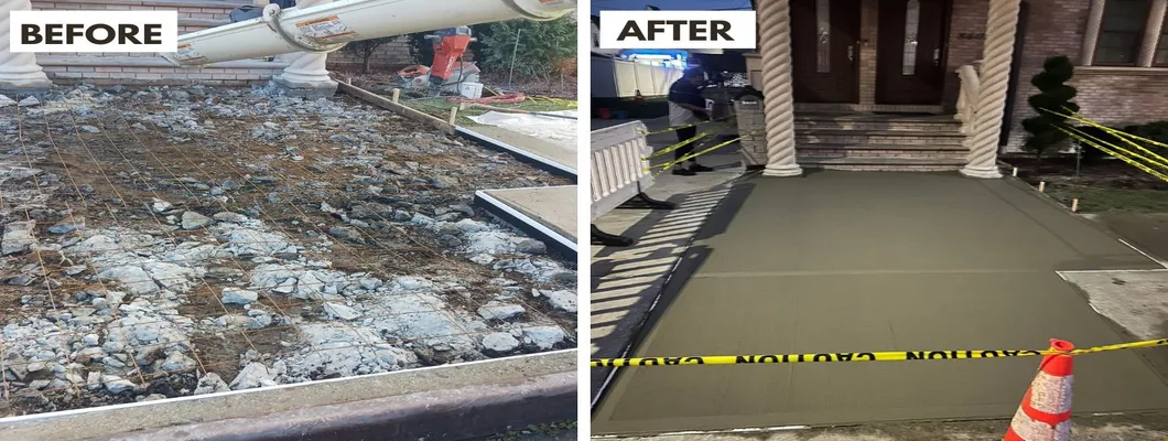 complete sidewalk repair